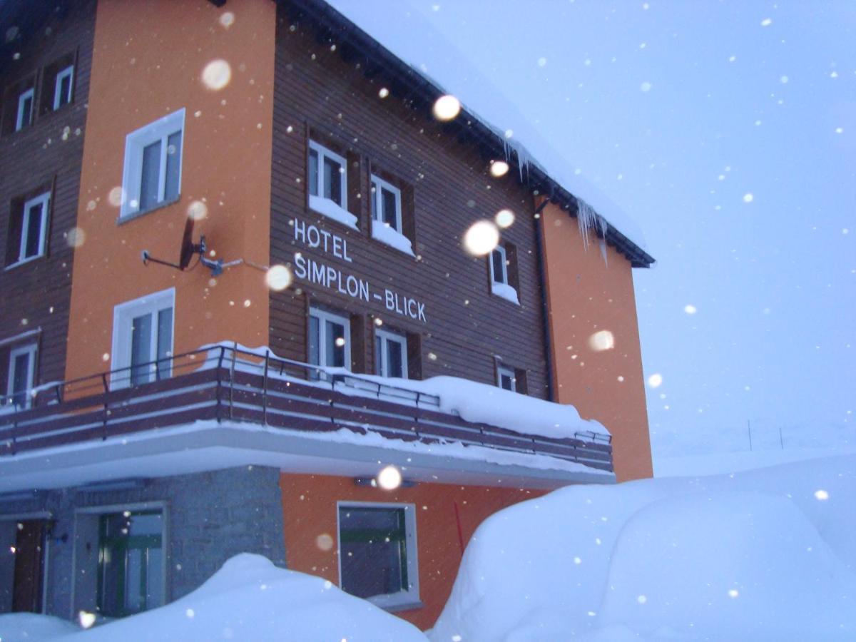 Hotel Simplon-Blick Exterior foto