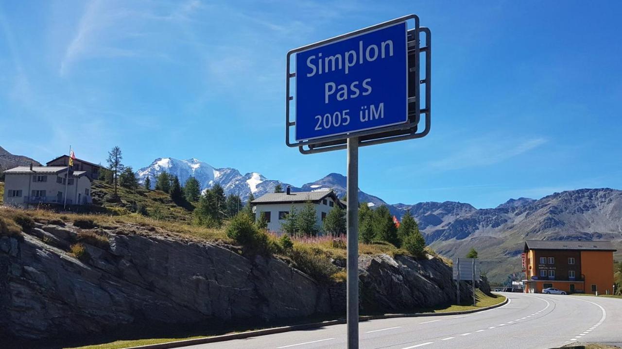 Hotel Simplon-Blick Exterior foto