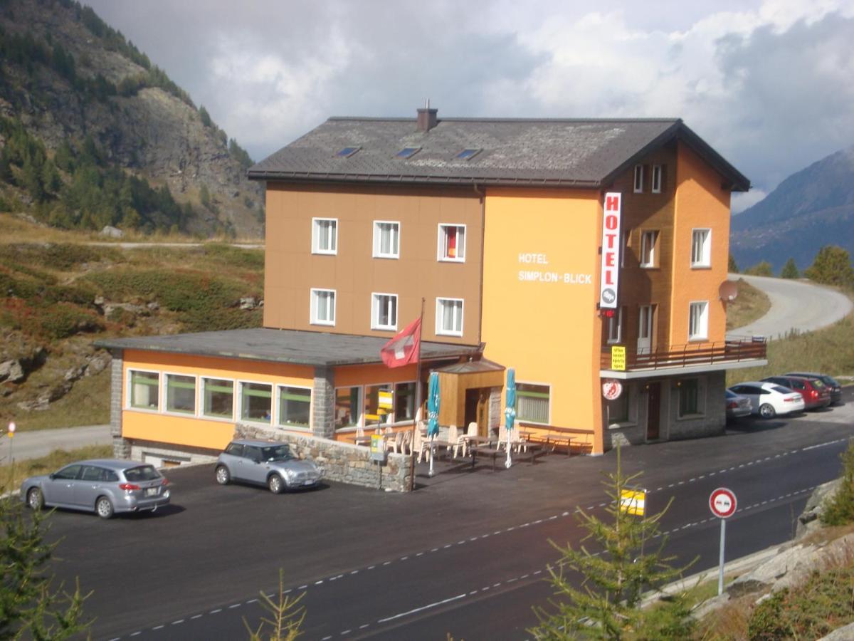 Hotel Simplon-Blick Exterior foto