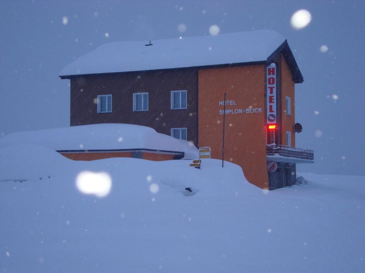 Hotel Simplon-Blick Exterior foto