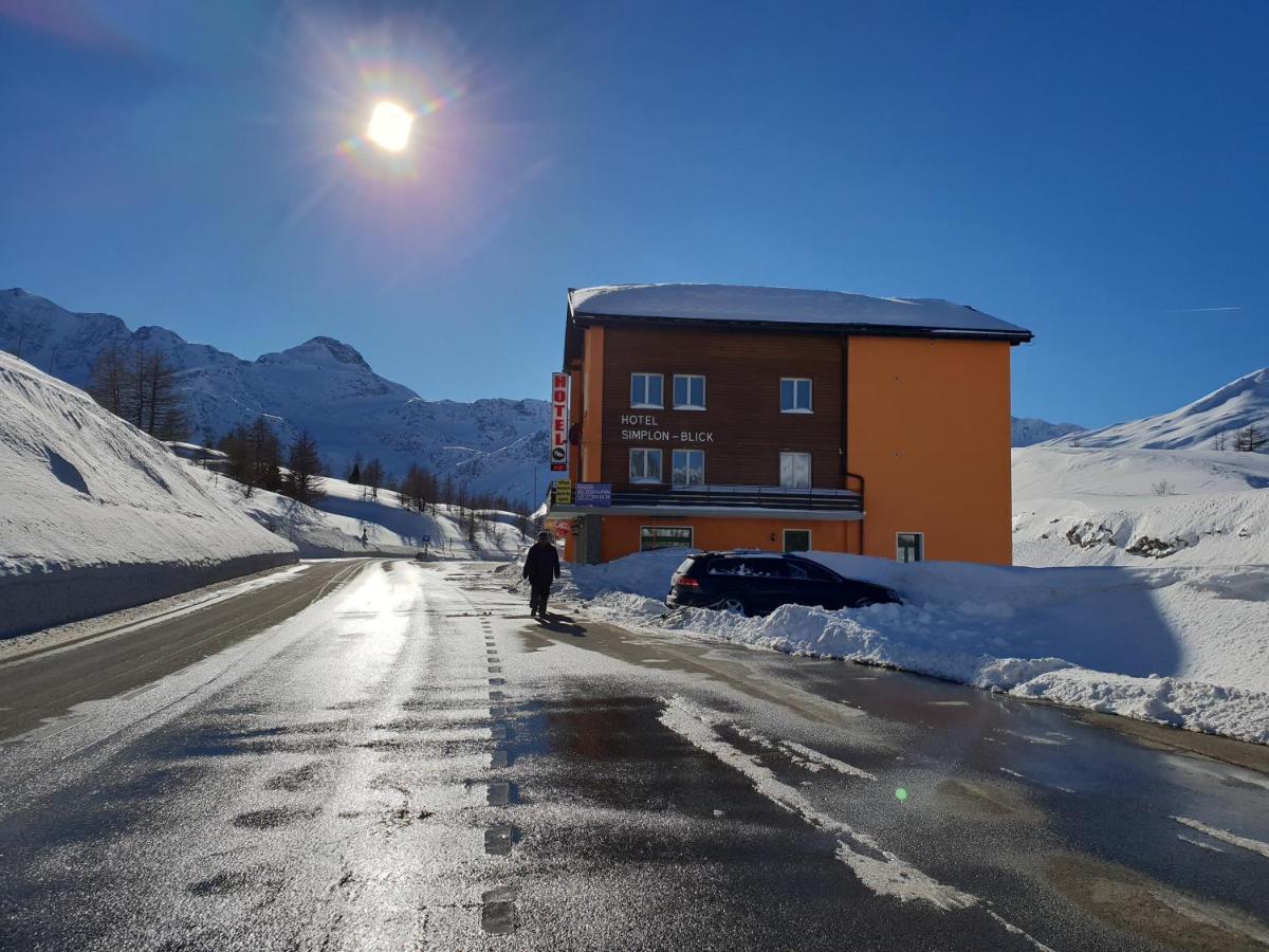 Hotel Simplon-Blick Exterior foto